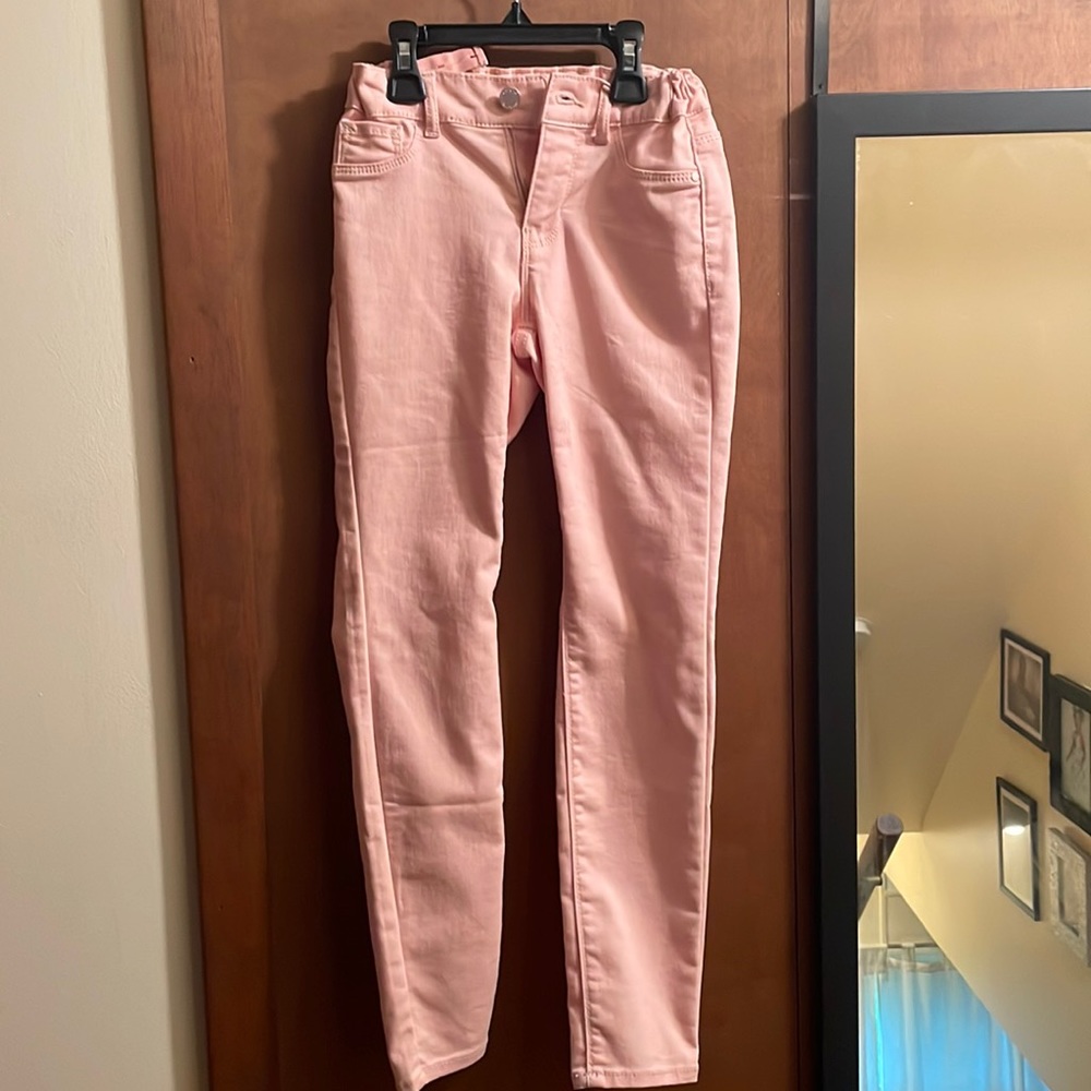 Jordache Girls Pink Super Skinny Jeans size 10